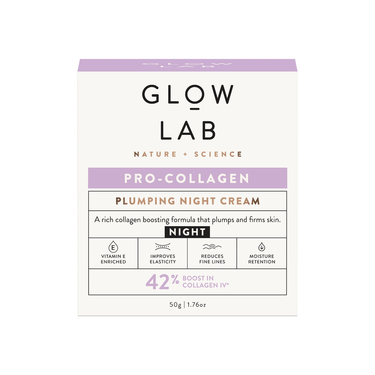Pro-Collagen Plumping Night Cream - Glow Lab | MLC Space
