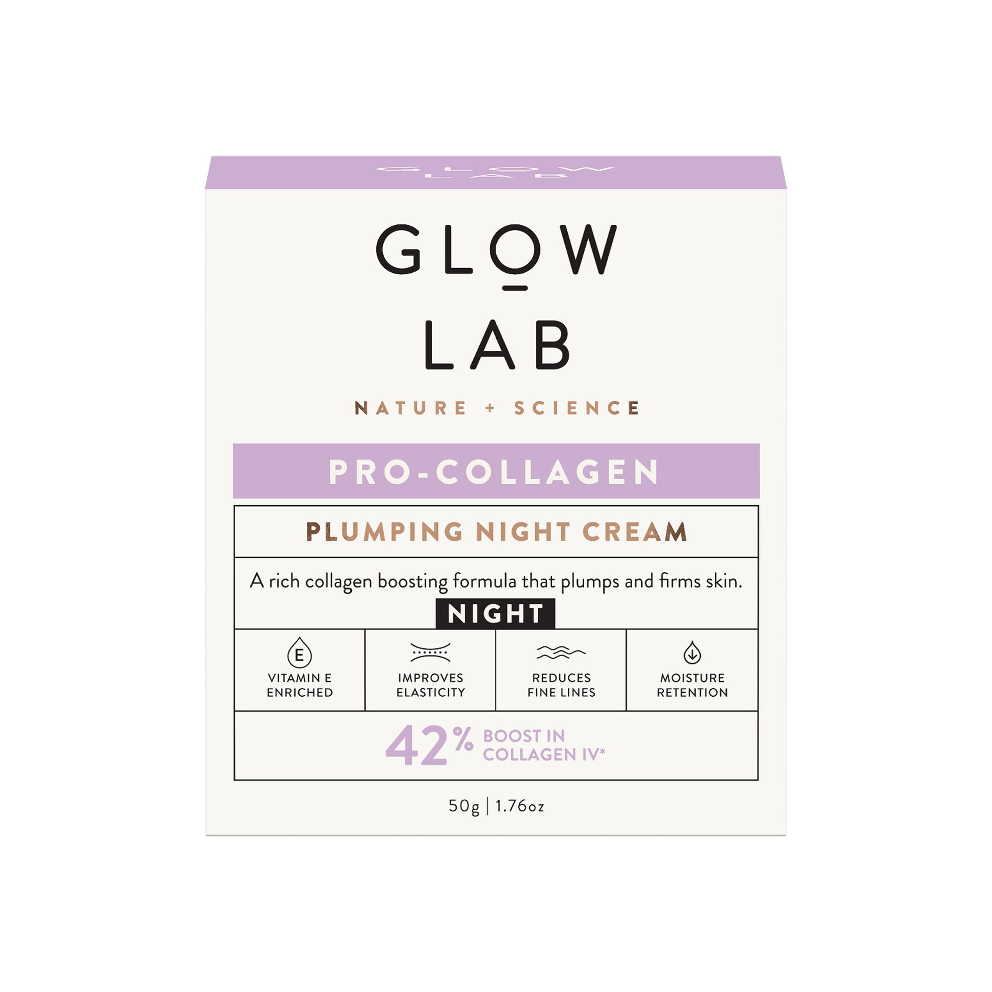 Pro-Collagen Plumping Night Cream - Glow Lab | MLC Space