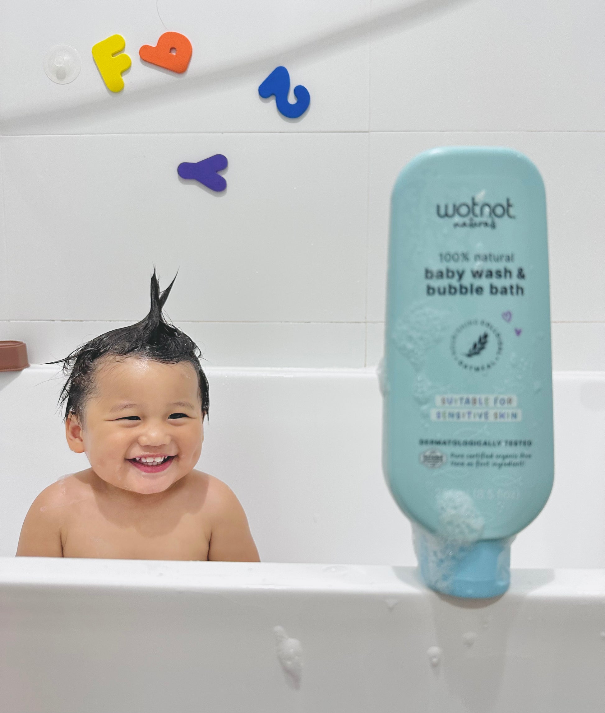 Baby Wash & Bubble Bath - Wotnot Naturals | MLC Space