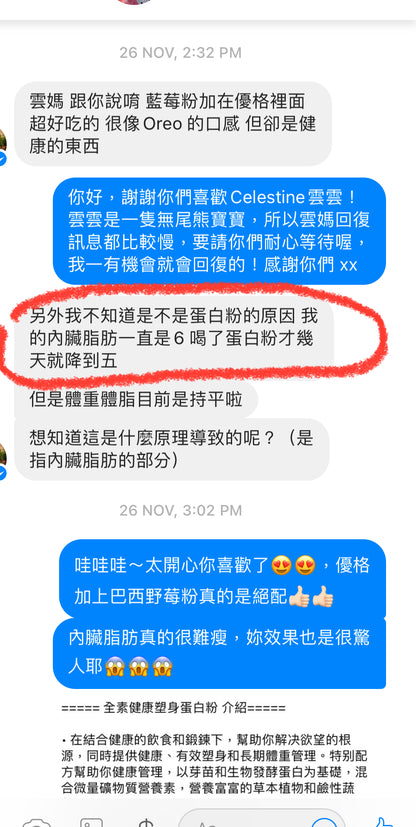 健康塑身蛋白粉