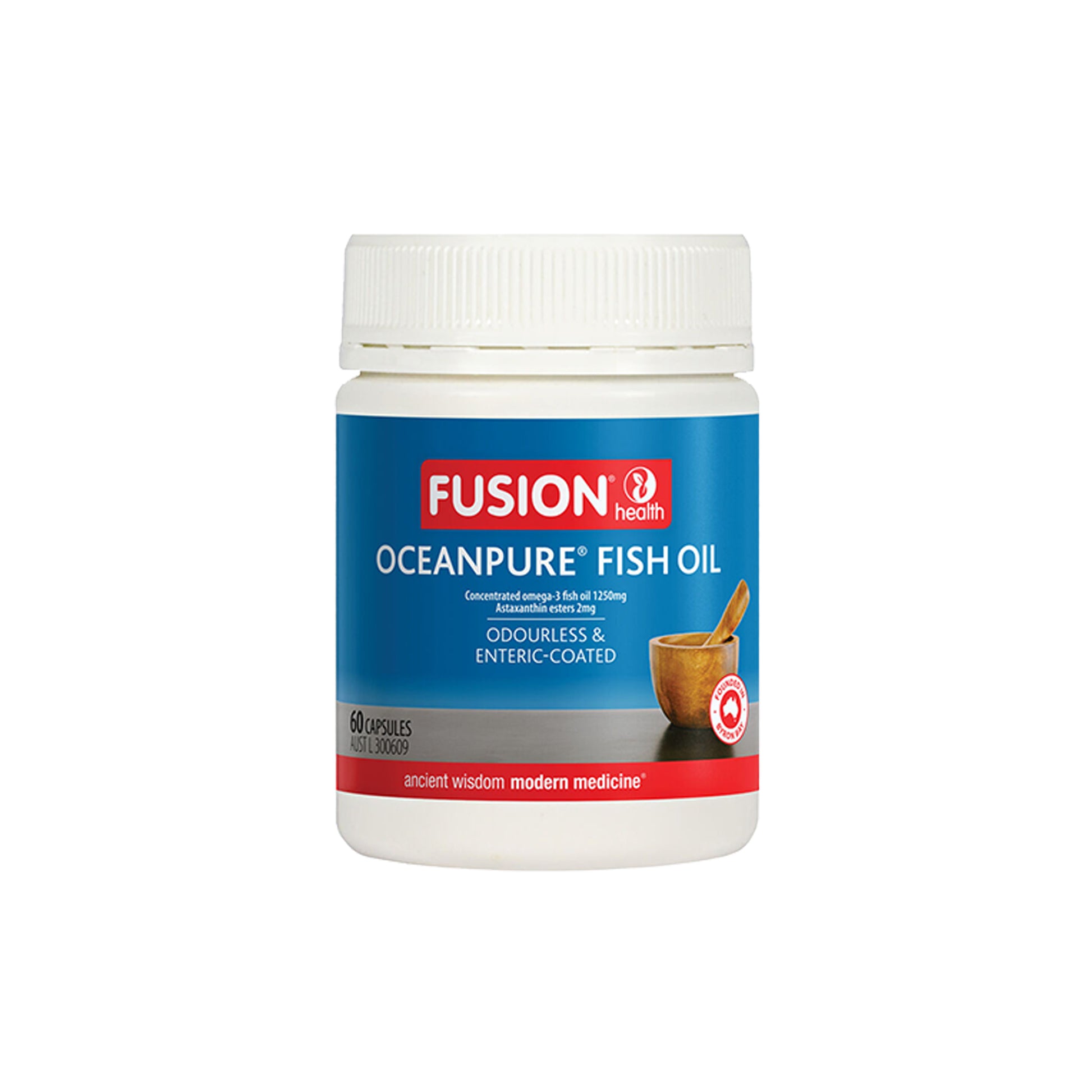 OceanPure Fish Oil 60 Capsules - Fusion Health | MLC Space