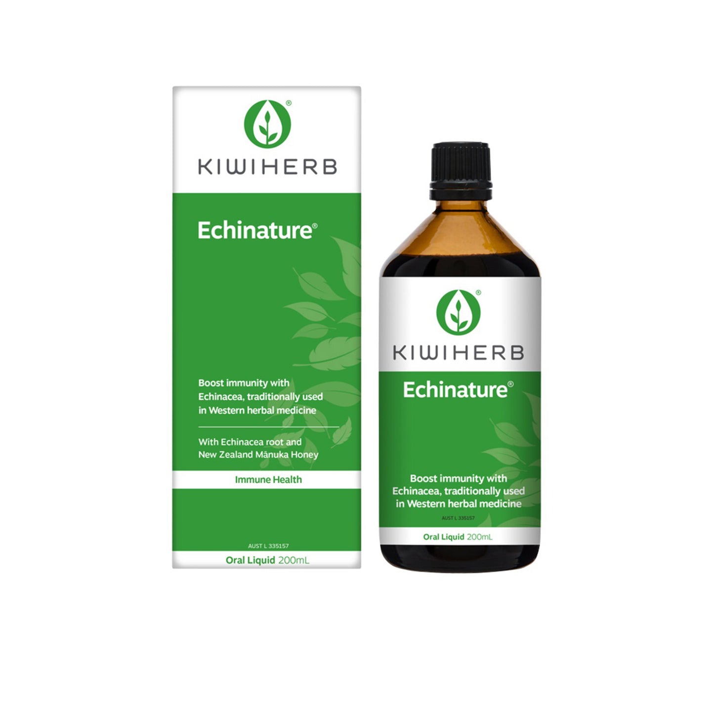 Organic Echinature 200ml with Box - KiwiHerb | MLC Space